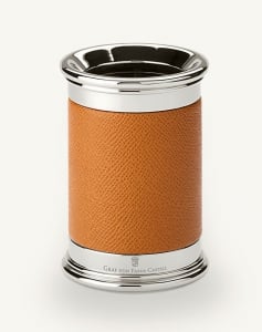 Suporturi de Lux - SUPORT INSTRUMENTE DE SCRIS METAL/PIELE MARO Graf Von Faber Castell